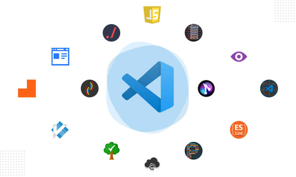 Enhancing Your Coding Journey: A Programmer's Workspace Image depicting a programmer's workspace with a computer screen displaying code, surrounded by various tools including IDE icons, code validators, debuggers, and version control system logos.