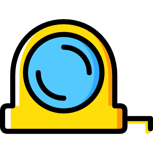 Yellow measuring tape
